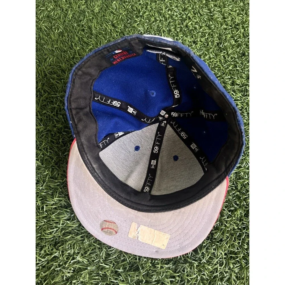 Atlanta Braves NewEra 59Fifty Snapback Cap Hat - Size 7 3/4 Vintage